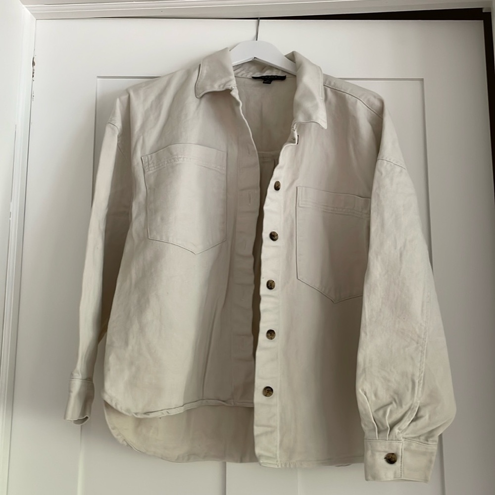 Brand new without tags banana republic shacket